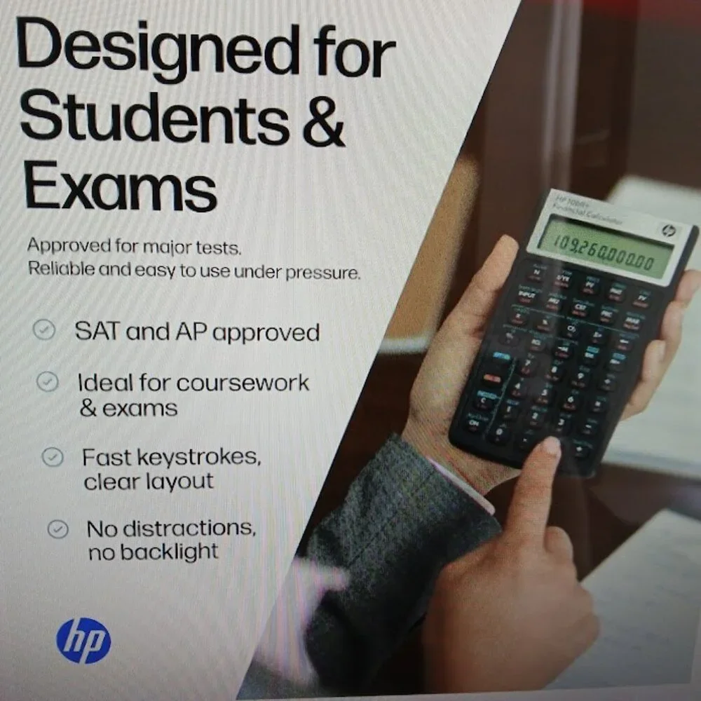 HP 10bII+ Financial Calculator